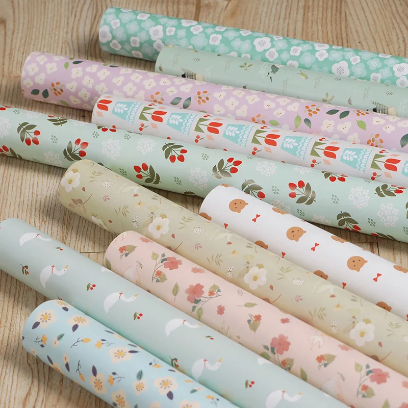 80gsm Thin Cute Wrapping Paper For Kids Gift Wrap,Wholesale Gift