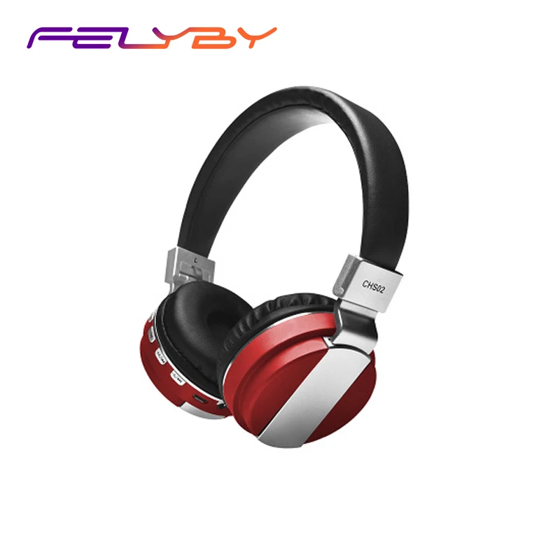 

FELYBY Stereo Earphones Bluetooth Headphone Music Headset FM with Mic for Mobile Tablet