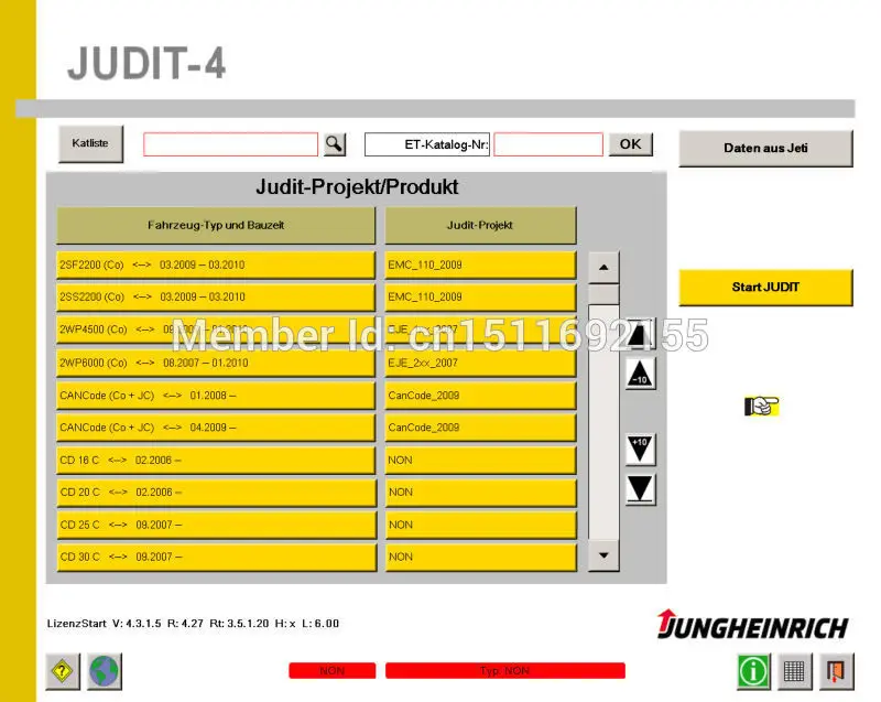 Landini Galileo 7.4-запасные части каталог