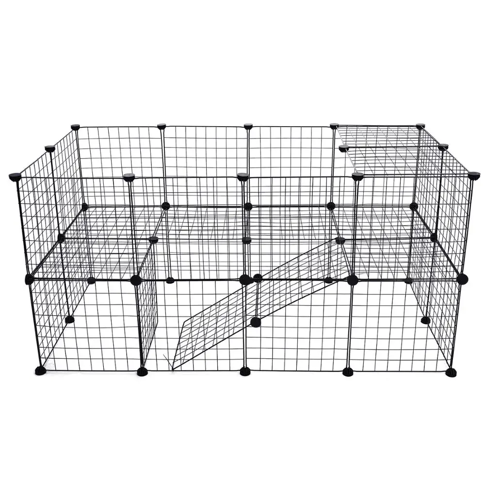 guinea pig cage with playpen