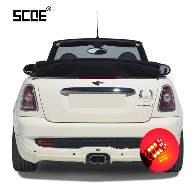 Per Mini 2 (R56) Mini Convertibile (R57) Mini Cooper 2 Scoe 2 X Lampada Freno Super Luminosa Stop Lampadina Car Styling