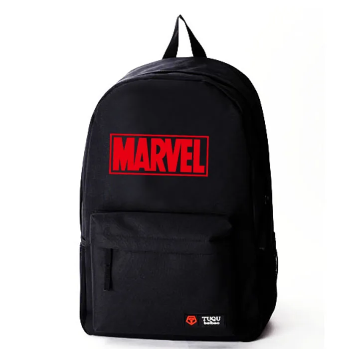 Student movie Backpack Marvel Comics Superheros Shoulder School Bag For Teenagers Canvas Backpack Travel Rucksack Mochila