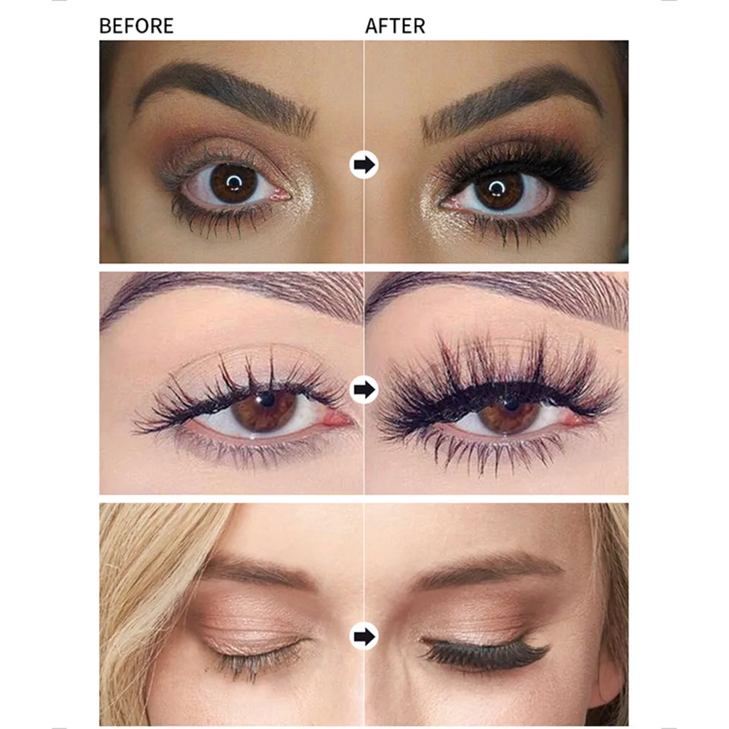 4D Smudge-proof Mascara Black Waterproof Makeup Eyelash Long Curling Mascara Eye Lashes Extension