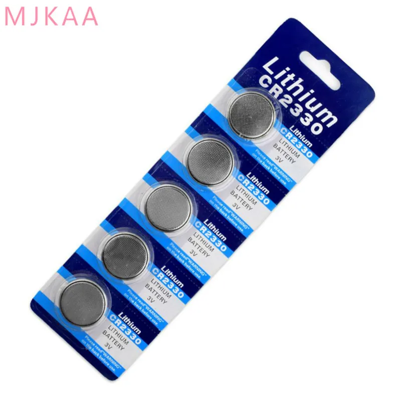 10 шт./упак. CR2330 аккумуляторы таблеточного типа для часы электронные игрушки дистанционного BR2330 ECR2330 ячейки литий Батарея 3V CR 2330