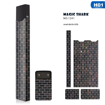 

Sticker For Juul 10 Pattern 2.5D Stereo Film Sticker 3M Adhesive Printing Label Skin