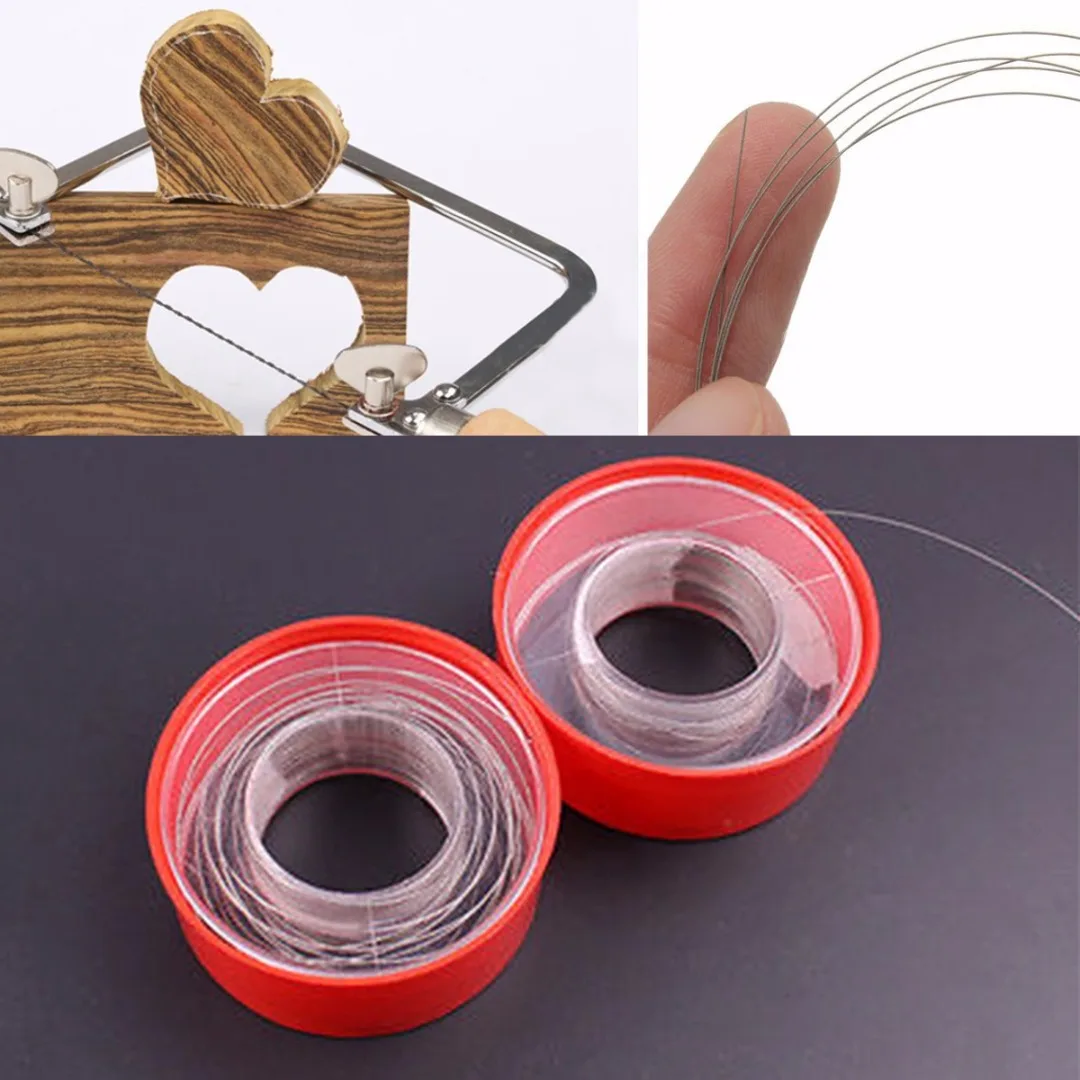 New  1m Coping Saw Blades Cutting Metal Wire Diamond Emery Jade Metal Stone Glass DIY