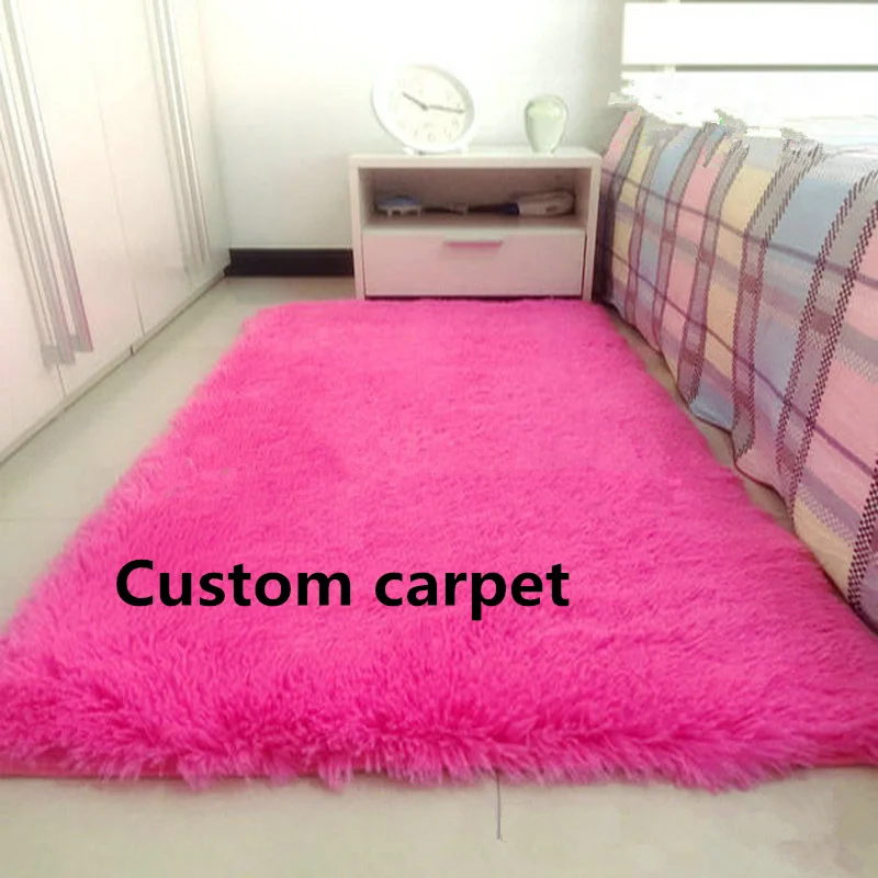 Пользовательский ковер Стильный коврик для украшения спальни мягкий напольный ковер теплая ЦВЕТАСТАЯ гостиная Коврики для пола противоскользящие ковры