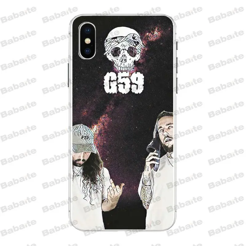 Babaite Suicide Boys Мягкий силиконовый чехол для телефона для iPhone X XS XR XSMax 6 6S 7 7plus 8 8Plus 5 5S 5c SE coque11 11pro 11promax