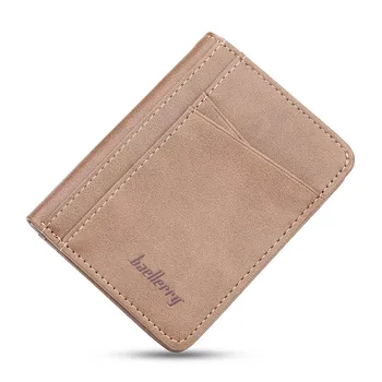 

2019 Vintage Men PU Leather Short Wallet Slim Holder Male Purses Money Credit Card Dollar Price Portomonee Carteria