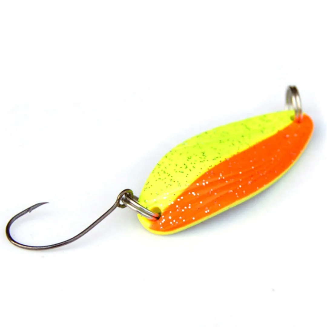 New Arrival 1Pcs 4.5g Hand Spinner Spoon Fishing Lures Wobbler Sequins Hard Bait Hook Tackle For Fishing Accessories Colorful