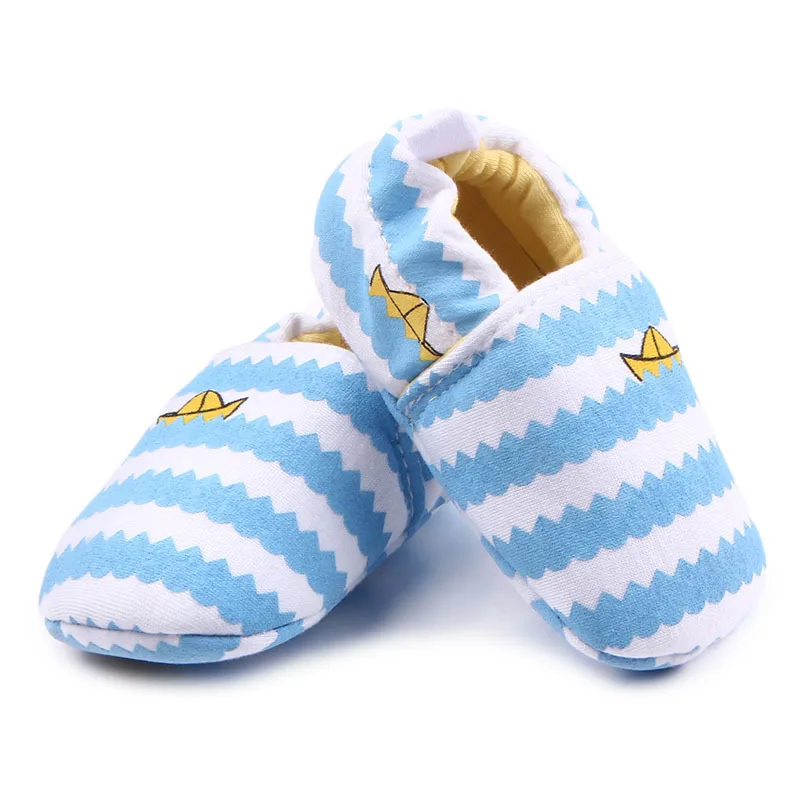 Нескользящая детская обувь для новорожденных, мягкая обувь из натуральной кожи для маленьких мальчиков и девочек, тапочки для малышей 0-6, 6-12, 12-18, 18-24, Первые ходунки