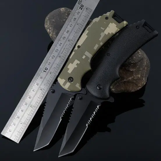 

SHNAPIGN knife EDC Tool Custom Folding Tactical Survival Knife Outdoor Camping Tool Knives ABS handle knife