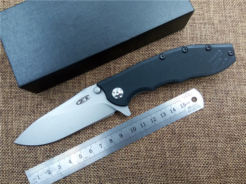 

KESIWO ZT0562 ZT0804 Tactical Folding knife 9cr18mov Blade G10 Handle Flipper Ball Bearing Camping survival Knife Outdoor Tools