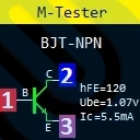 T7 TC-T7-H высокой точности прибор для проверки транзисторов Многофункциональный транзистор ESR Диод Триод постоянной ёмкости, универсальный конденсатор счётчик электрической