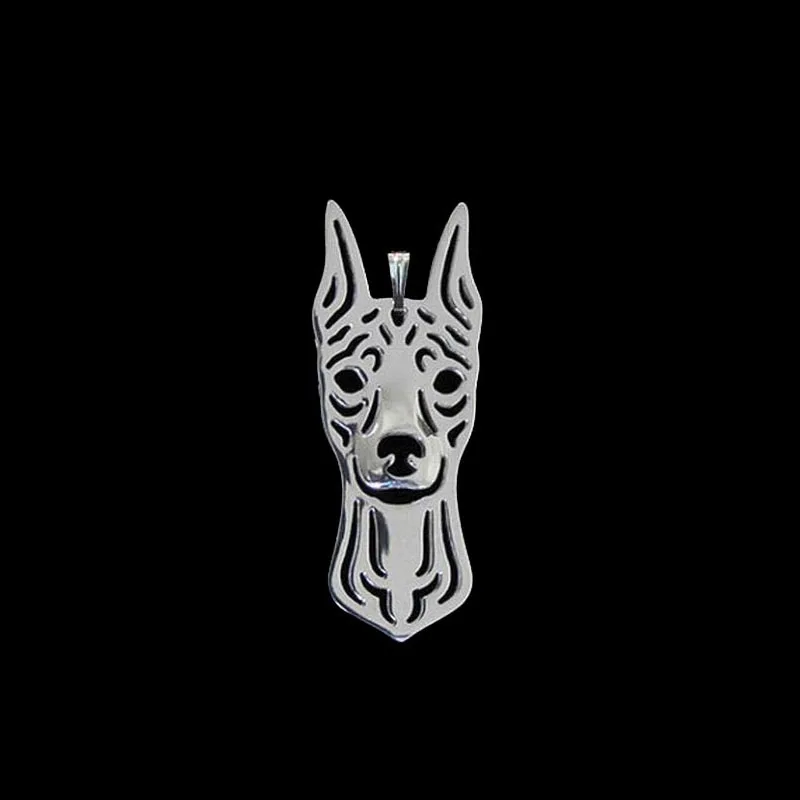 Модные Женские кулоны для собак из сплава миниатюрные Pinscher | Украшения и
