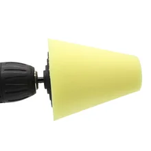 4 шт. Губка Полировка Шлифовка конус мягкая пилка коврик для ступицы колеса автомобиля угол F-Best