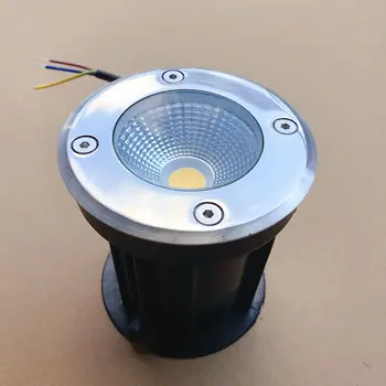 

15W COB LED Underground Lamp Paving Lighting AC85-265V/12V 15W Outdoor Recessed COB LED Buried lights With CE RoHS Free Shipping
