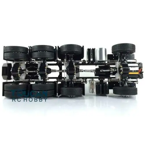 1/14 Rc Lesu Metalen Chassis Voor 8*8 