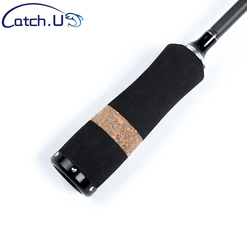 Catch.U 1.8M Fishing Rod Carbon Spinning Rods UL Lure Casting Rod Ultra Light Power Soft Fishing Rod Carp Line 2-5lb Wt 0.8-5g