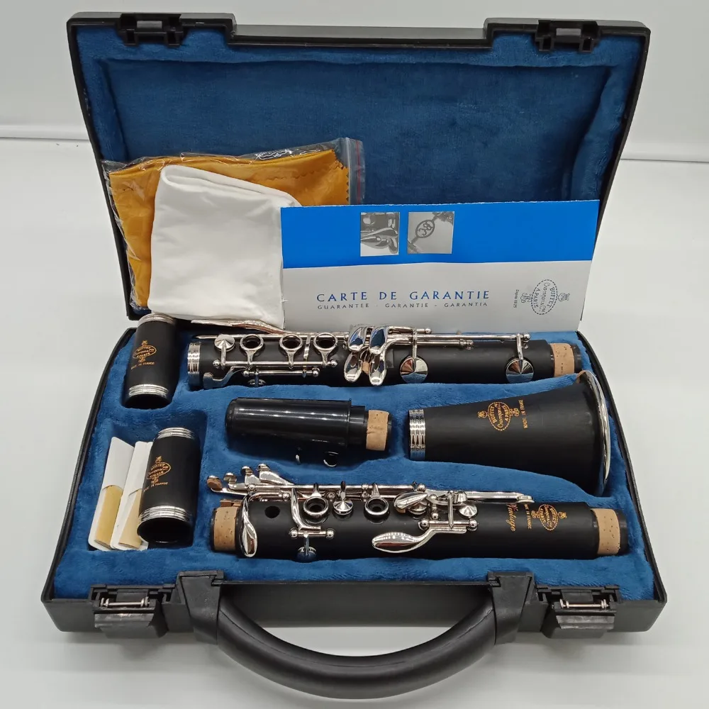 

Professional Buffet Crampon Clarinet Bakelite DIVINE TOSCA VINTAGE E13 E11 Prodige R13 PRESTIGE Bb Clarinets 17 Key Mouthpiece