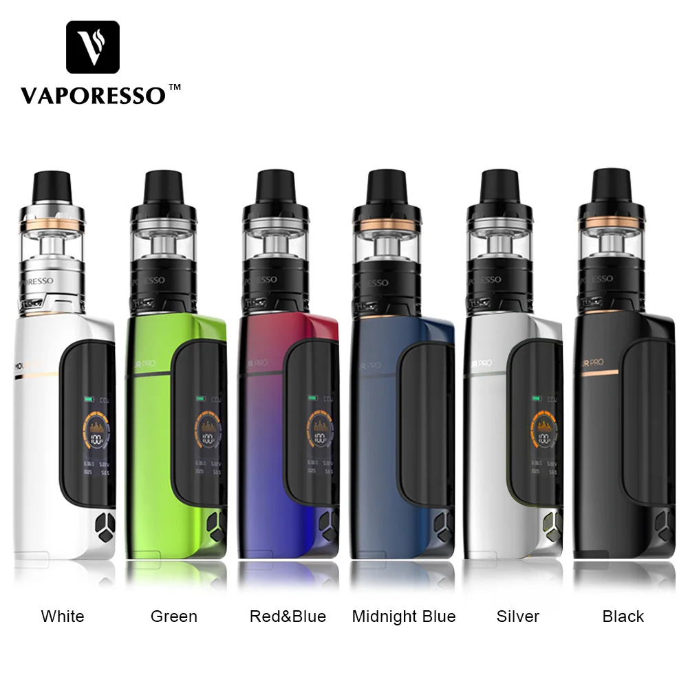 

Original Vaporesso Armour Pro 100W TC Vape Kit with 5ml/2ml Cascade Baby Tank use GT Meshed Coil E-Cigarette Kit VS Revenger