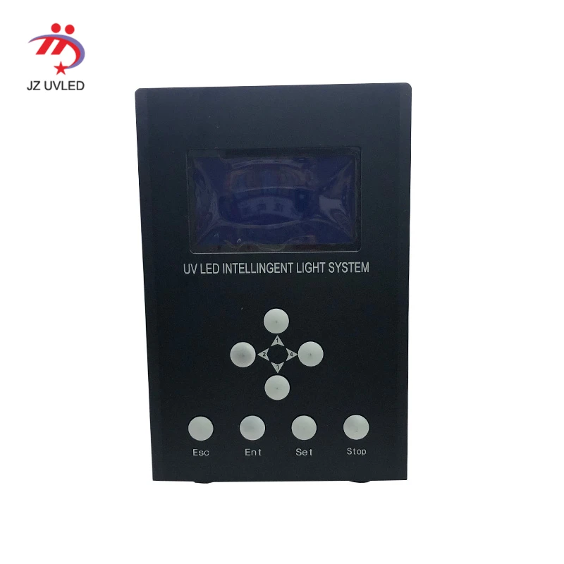 

UV shadowless glue curing lamp automatic control UVLED point illumination source machine equipment with 4PSC 365nm UV LED lamps