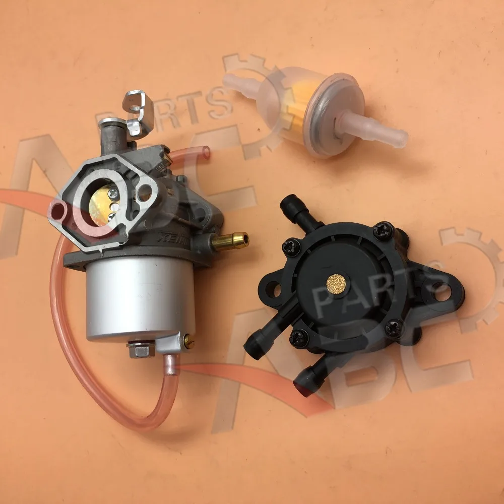 Carburetor 037 17561 W/ Fuel Pump Oil Filter For Club Car DS Gas Golf