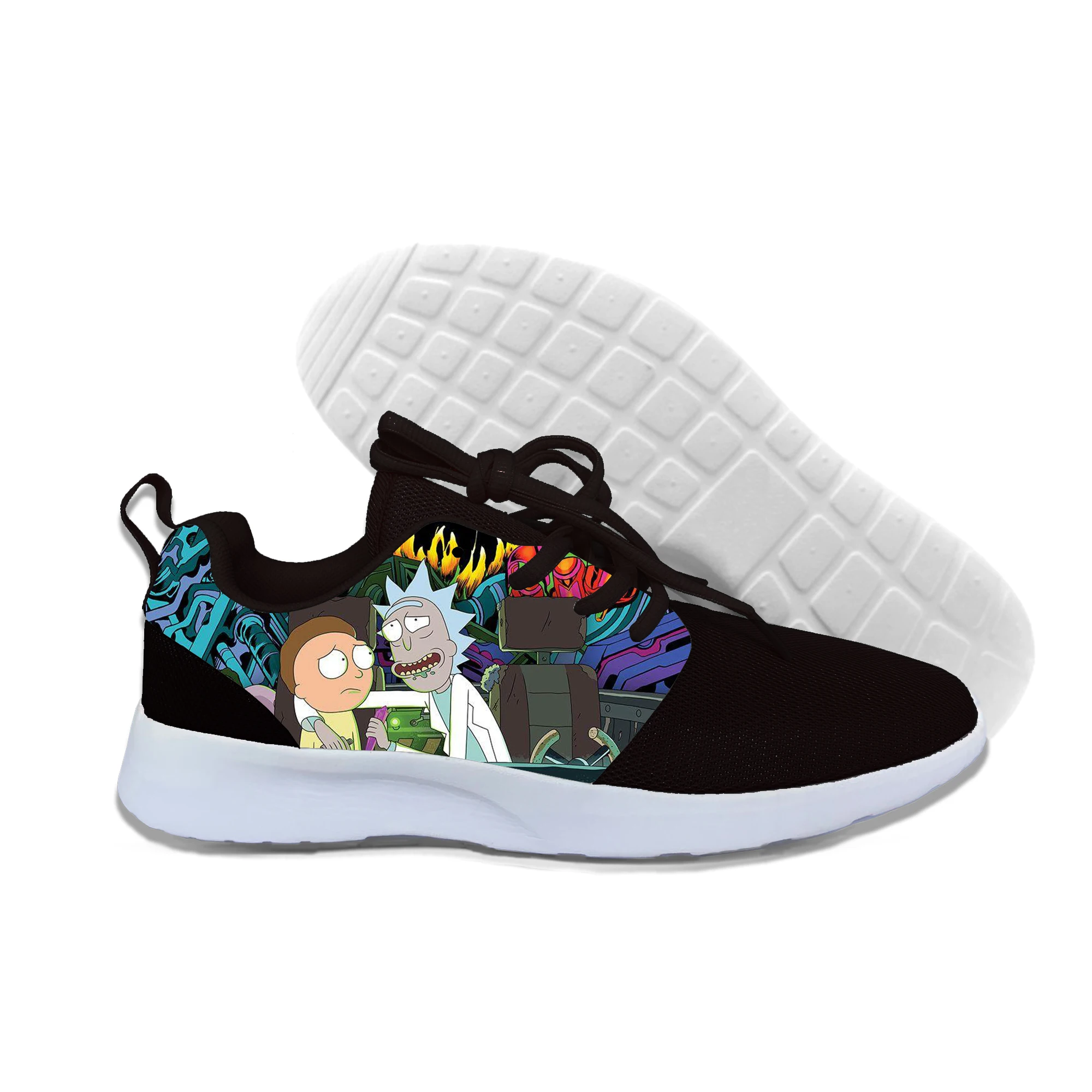 

Rick and Morty 3D Unisex Sneakers Men/women Brand Comic Casual DropShip Lightweight Shoes