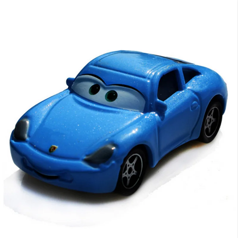 Disney Pixar Cars 2 3 Новое сказочное освещение McQueen Jackson Storm Cruz Ramirez металлическая машина модель детская Рождественская игрушка-лучший подарок - Цвет: Sally