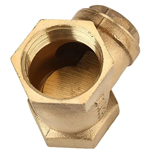 BSPP Brass Two Way Swing Check Valve Thread 1" DN25 Water 
