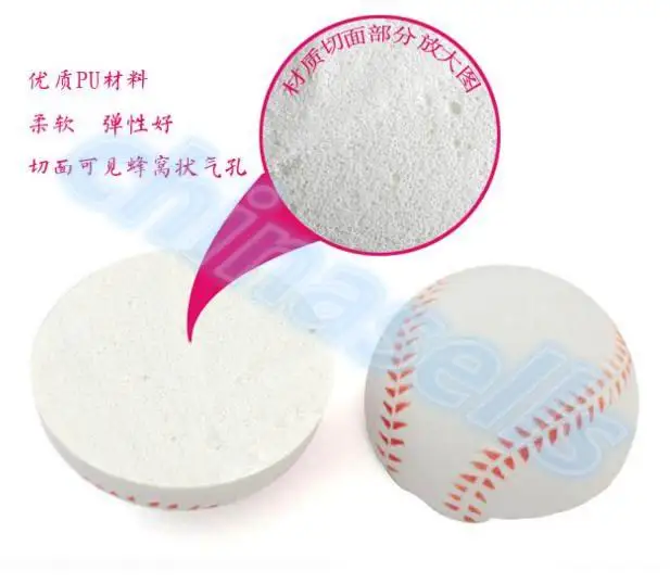 1pcs 9inch White safety kid Baseball Base Ball Practice Trainning PU chlid Softball balls Sport Team Game no hand sewing