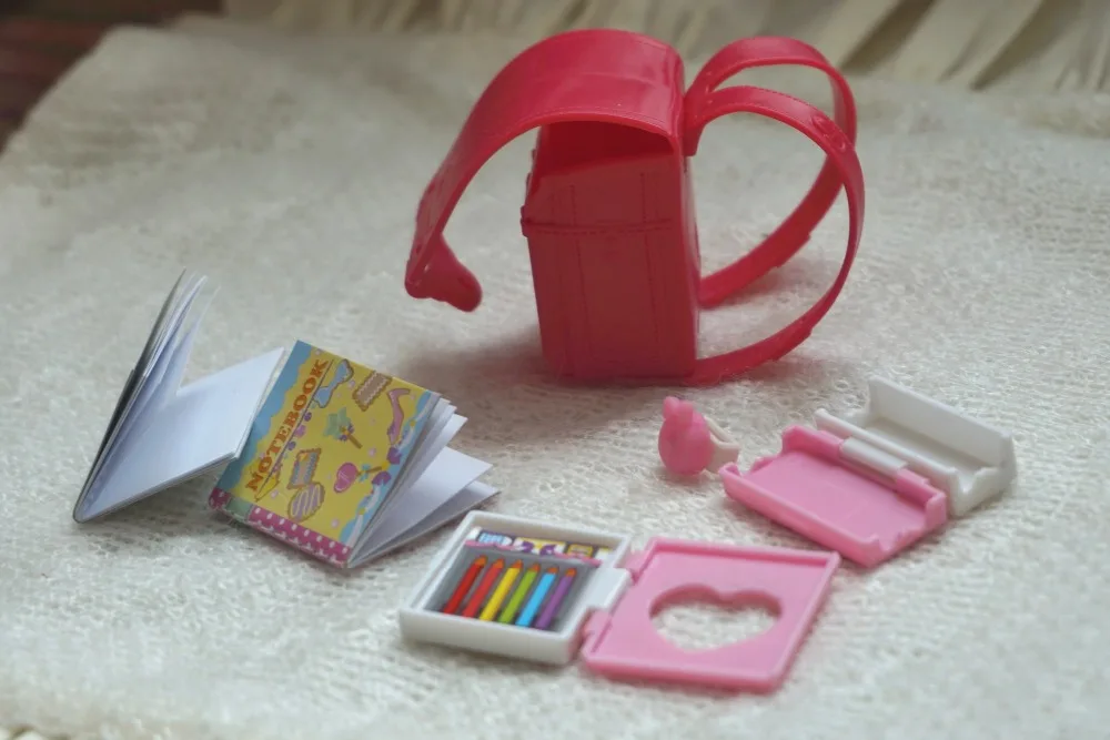 

Doll use school bag suits cleaning pig available for Blyth doll AZONE Chloe LICCA 1/8 BJD OB11 doll accessories