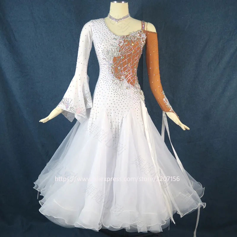 

Custom made Competition ballroom dance dress, CHACHA. TANGO. FASHION.