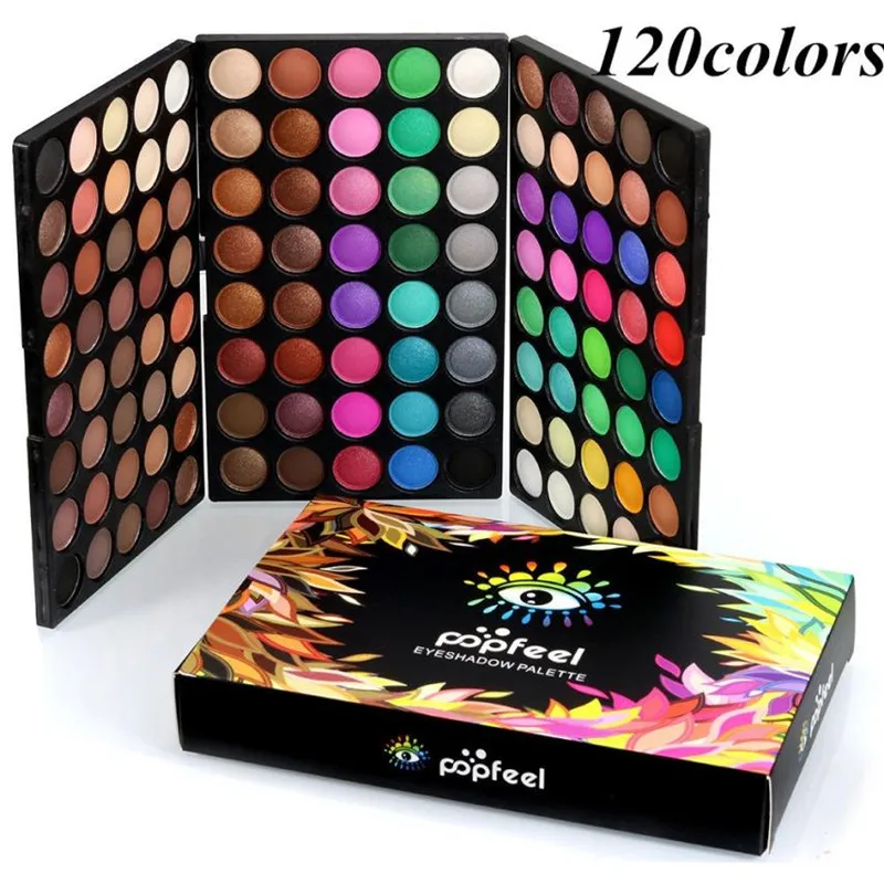 

2019 new 120 Colors Cosmetic Powder Eyeshadow Palette Makeup Set Matt Available Wholesale|&Drop Shipping