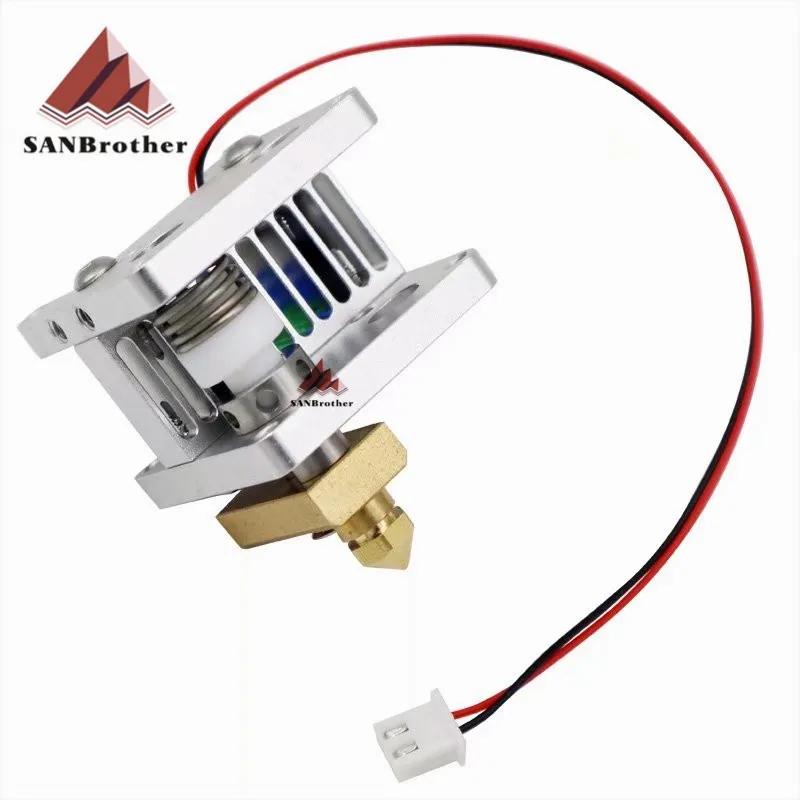 Ultimaker 2 Extended+ UM2+ Olsson block nozzle kit with Heat Sink hotend header kit for DIY 3D printer 1.75/3mm filament Ultimaker 2 Extended+ UM2+ Olsson block nozzle kit with Heat Sink hotend header kit for DIY 3D printer 1.75/3mm filament