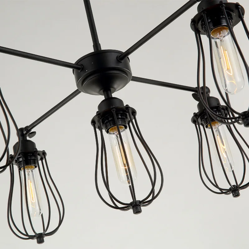 Wrought-Iron-Pendant-Lights-Vintage-Industrial-Lighting-Office-Hotel-Kitchen-Island-LED-Light-Black-Antique-Pendant (3)