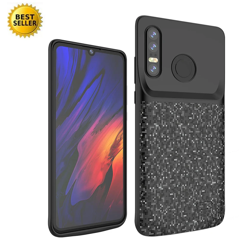 Для huawei P30 Lite Батарея чехол внешний Зарядное устройство крышка 4700 мА/ч Мощность