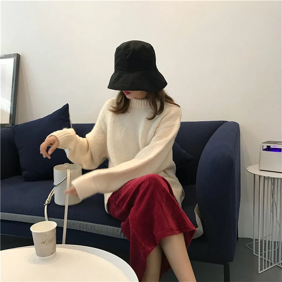 

Women's O-Neck Sweater , Knit Stretchable Elasticity Long Sleeve Slim Sweater Jumper