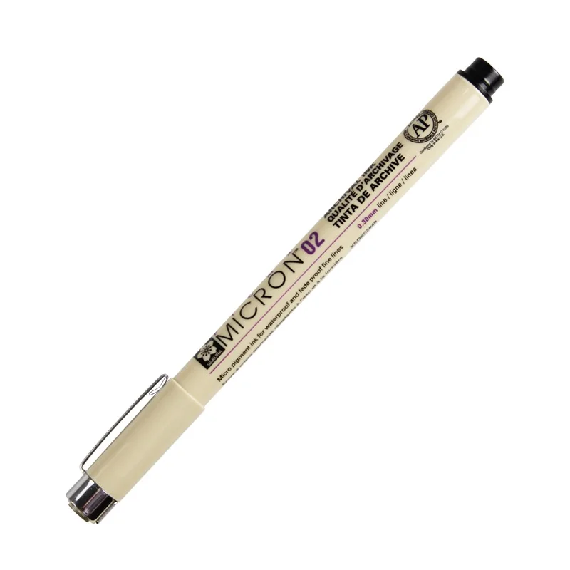 7-pcs-Lot-Sakura-Pigma-Micron-needle-for-drawing-sketch-cartoon-archival-ink-gel-pen-Stationery (3)