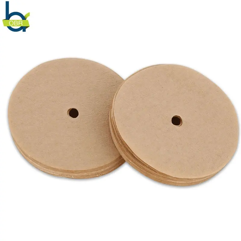 OBR 100pcs/Set Disposable Coffee Filter Paper Mocha Pot Filter Paper