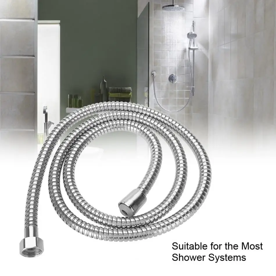 1,5 м гибкий шланг для душа Гладкий соединительный элемент Водопровод для ванной комнаты