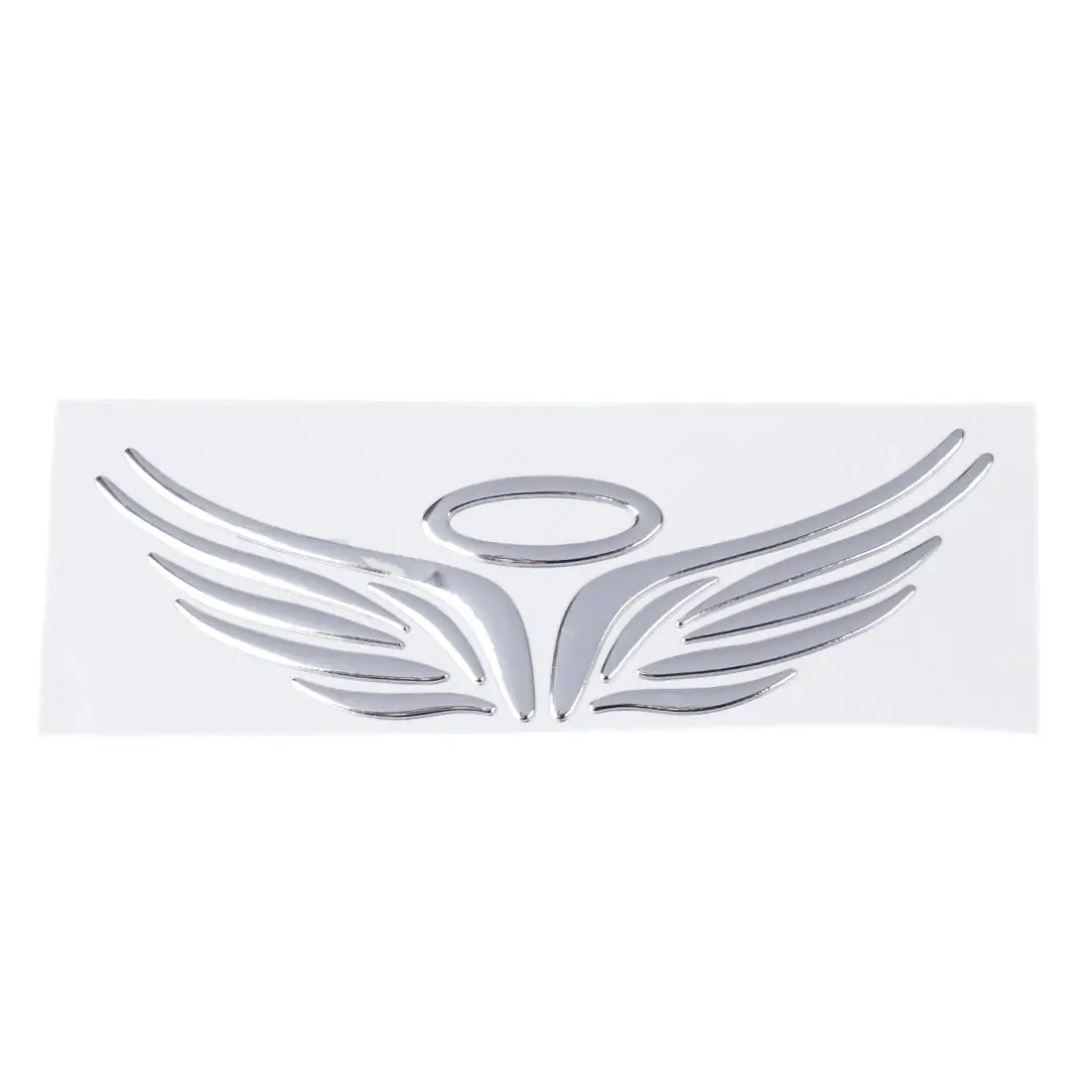 3D Chrome Angel Wing Sticker Decal Auto Car Emblem Decal Decoration