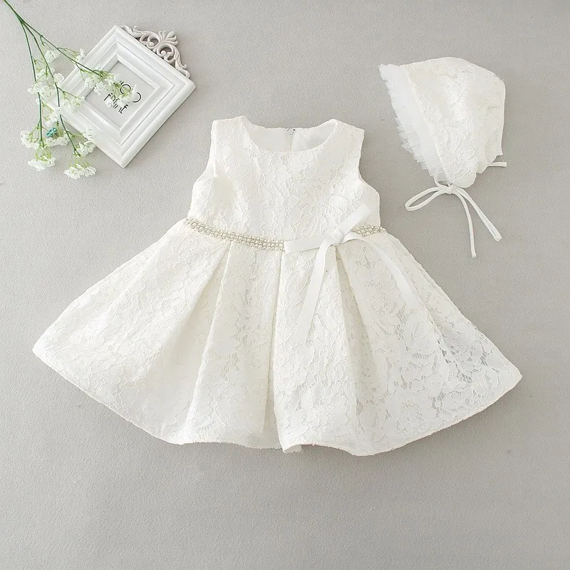 Newborn Baby Girl Dresses with Cap Super Back Bow Diamand Belt Baby Christening Gowns 1 year birthday dress vestido infantil HTB13mITJpXXXXaAaXXXq6xXFXXX2 - Newborn Baby Girl Dresses with Cap Super Back Bow Diamand Belt Baby Christening Gowns 1 year birthday dress vestido infantil