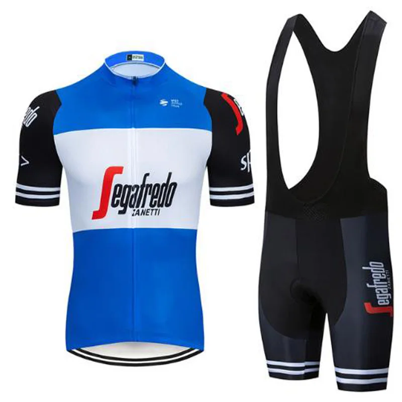 

2019 Summer TOUR UCI Team Cycling Clothing Blue Bike Jersey Ropa Mens Bicycle Pro Cycling Jerseys Gel Pad Bike Shorts Sets