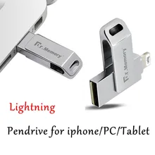 Dr.memory 2 in 1 i-flash drive for Apple ipad iphone 6s 6 plus usb flash drive 64G pendrive Encrypted high speed 64g 128G u disk