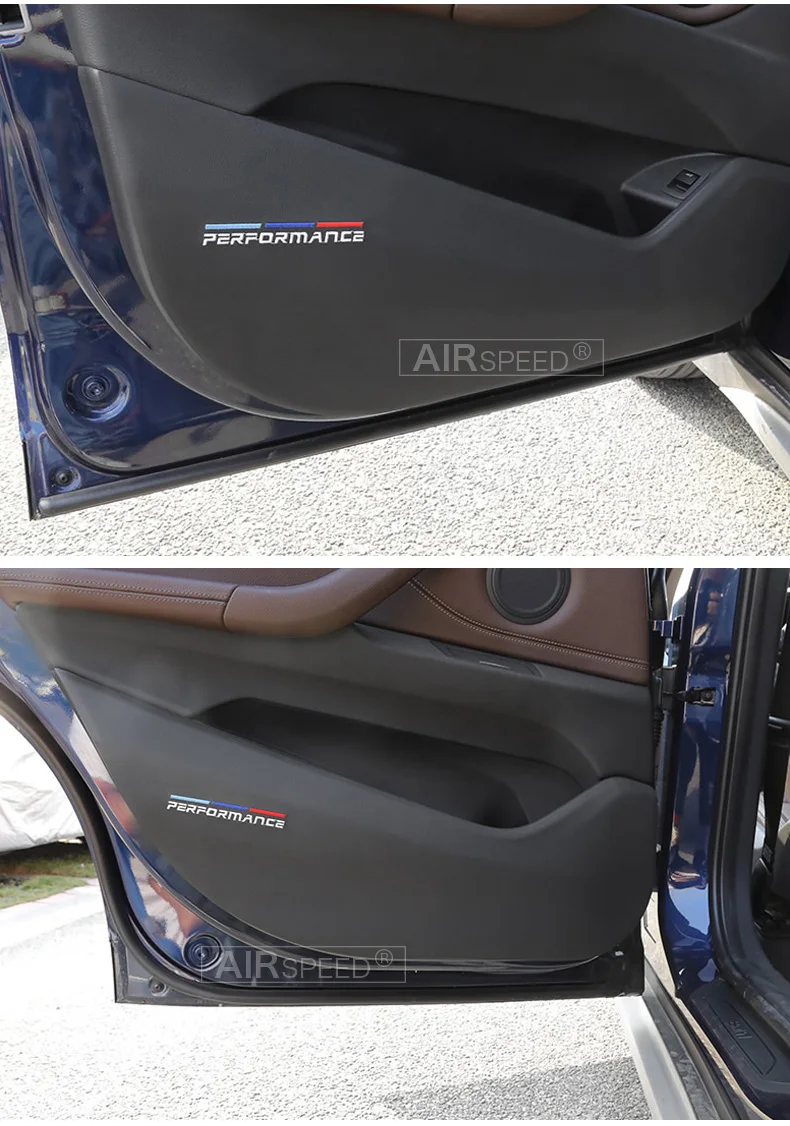Details About Car Interior Door Anti Dirty Pad Anti Kick Pad Door Protection Cover For Bmw