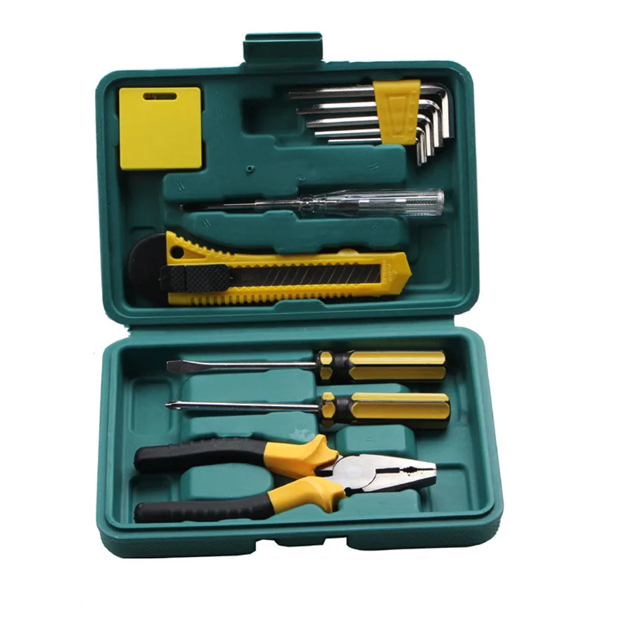 

12-piece set Portable toolbox Hexagon screwdriver combination tool kit