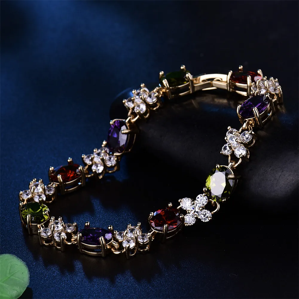Женский браслет MOLIAM MLL114 высококачественный с фианитами|charm bracelet|bracelet womenbracelet fashion