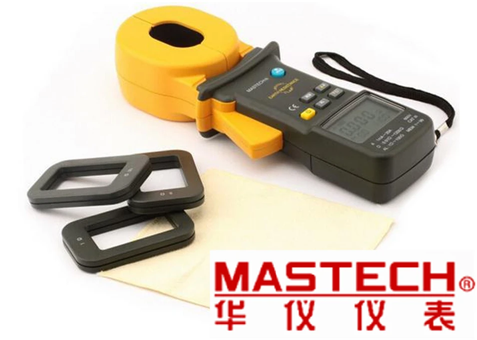 

Hot Protable 0.01Ohm High Accuracy Digital Advanced Earth Ground Resistance Clamp Meter Tester Megger Megohmmeter MASTECH MS2301