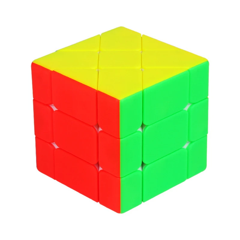 YUXIN Black-Kirin Axis Cube 3x3x3, магический куб, без наклеек, скоростная головоломка, куб, развивающие игрушки для детей, детей, 55,5 мм
